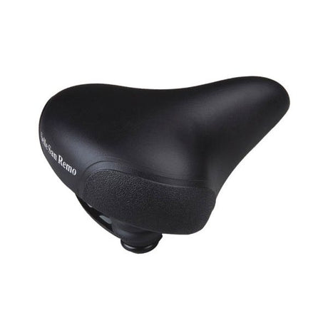 Selle San Remo Fahrrad Sattel Marwi Citybike Unisex mit Eckschutz - Schwarz