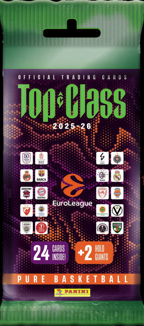 Panini – Euro League Top Class 2025 2026 TC – Fat Pack