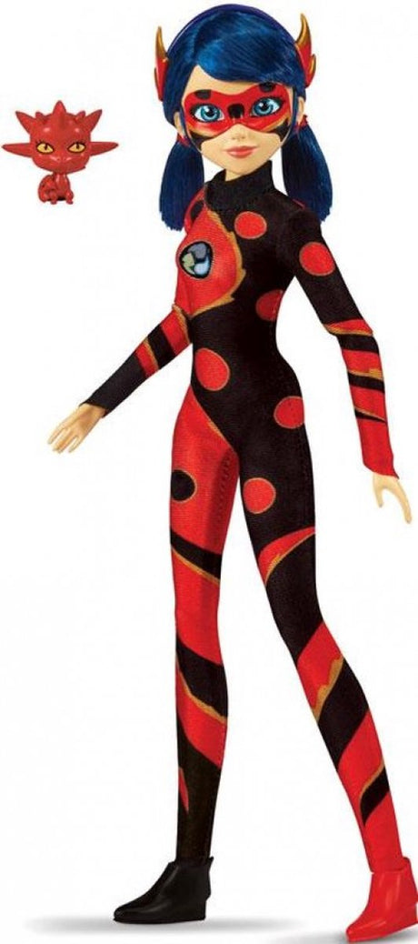 Bandai – Miraculous – Puppe – Drachenkäfer – 26 cm bewegliche Modepuppe – Superheldenpuppe – P50010