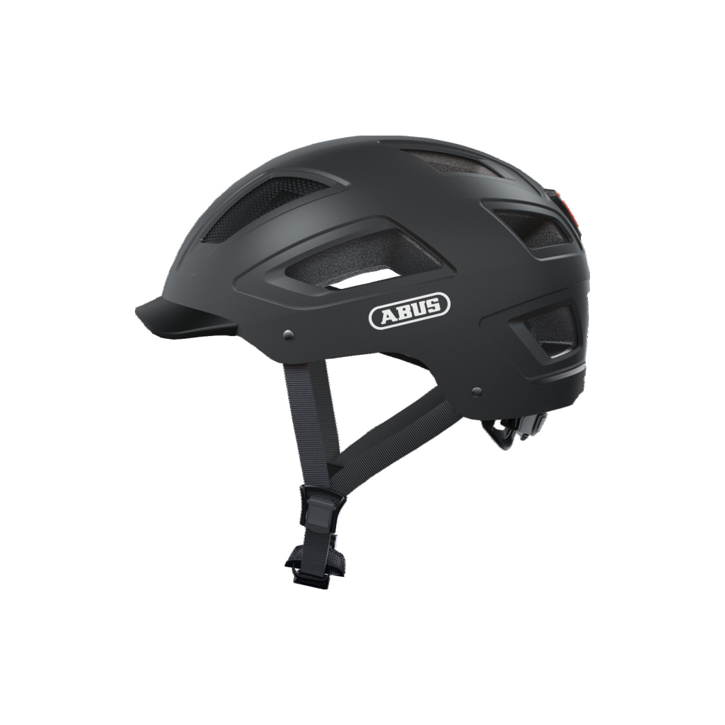 ABUS HELM HYBAN 2.0 Velvet Black M 52-58 cm