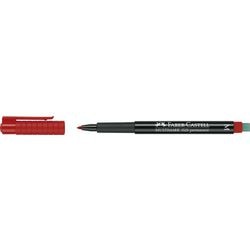 Überkopfmarkierer Faber-Castell Multimark rot