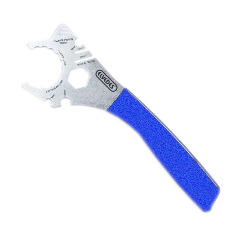 Multitool-Adapter für Scheibenbremse und Zentrenschloss schwarz