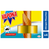Vapona 1061627 - Fliegenfänger 4 Stück | 12 Stück