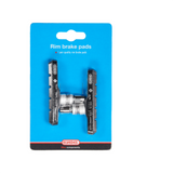 Bremsbeläge V-Bremsschwarz 72 x 14 mm 2 Teile