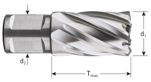Rotec Kernbohrer HSS Silver-Line 60,0 mm SL30 Weldon