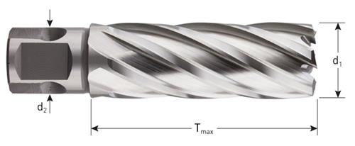 Rotec Kernbohrer HSS-XE Silver-Line 15,0 mm SL55