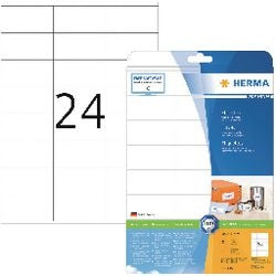 Herma Etiketten weiß 70x36 Premium A4 600 Stk.