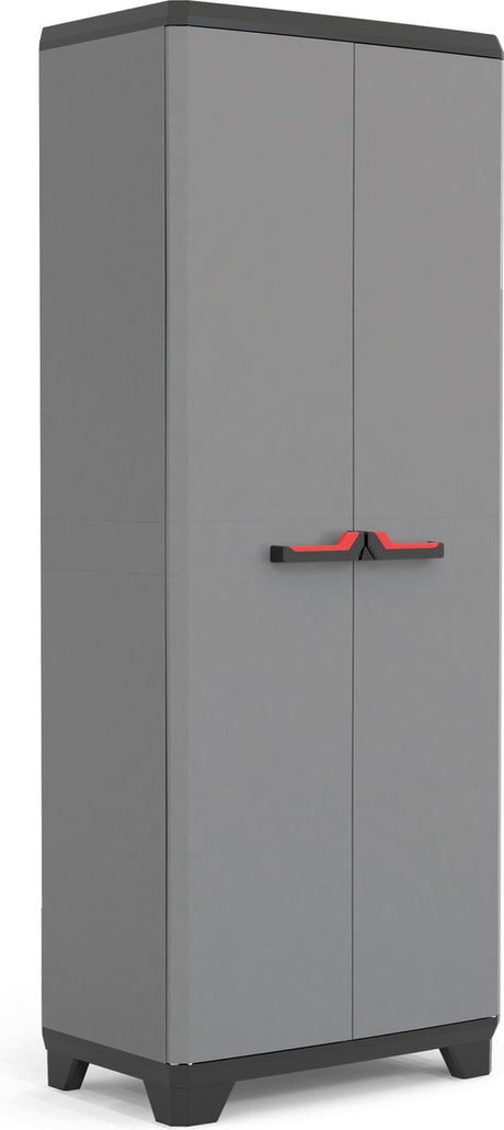 Keter Stilo Hochschrank – 3 Regale – 68 x 39 x 173 cm – dunkelgrau schwarz