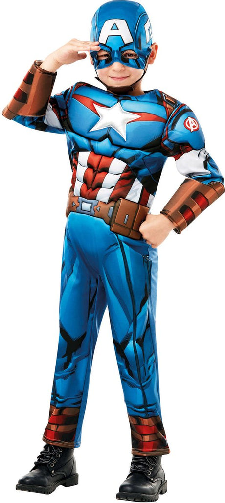 Rubine – Marvel-The-Avengers-Captain-America™-Kostüm – groß