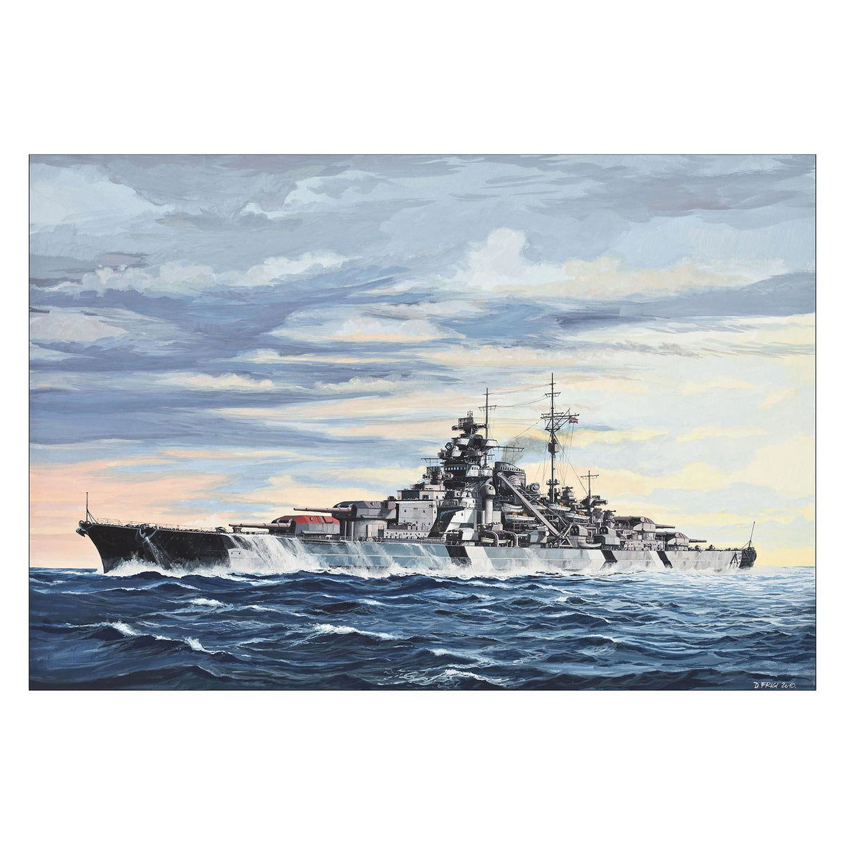 Revell battleship Bismarck