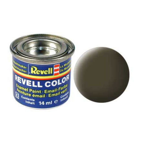 Revell E-mail Paint # 40 Black-Green, Mat