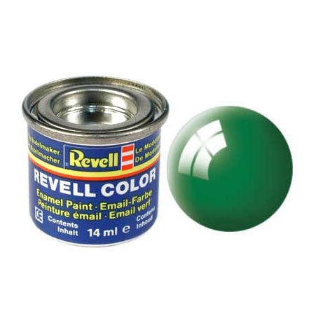 Revell Email Paint # 61 Smaragd Green, błyszczący