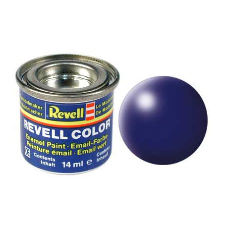 Revell Email Verf # 350 Blauw, Zijdemat