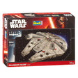 Revell Modellbausatz Raumfahrt – 03600 Star Wars Millennium Falcon aus Kunststoff – 1:241 – Modellbau