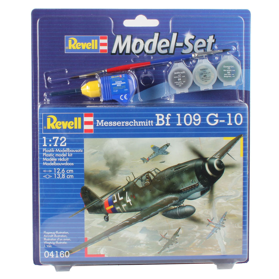 Revell Model Set Messerschmitt BF-109 fly