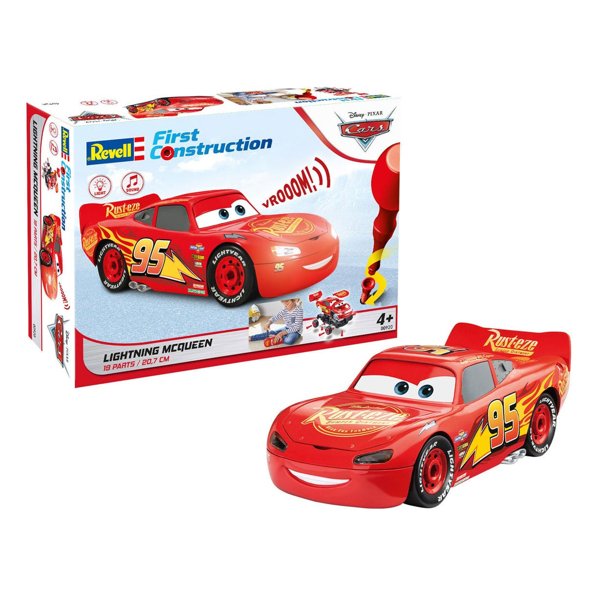 Revell First Lightning McQueen avec lumière et son