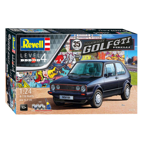 Revell Geschenkset Volkswagen Golf GTI Pirelli Modellkonstruktion
