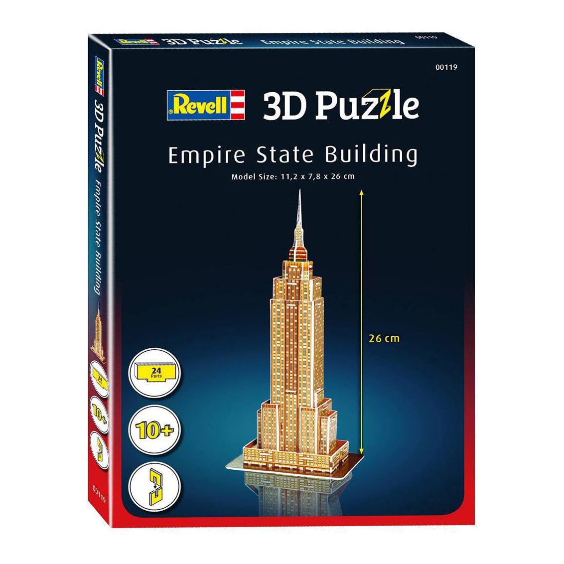 Revell 3D Puzzle Kitings Package - Empire State Building