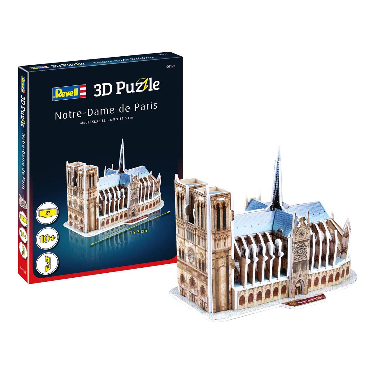 Ëmfaasst 3D Puzzle Build Kit Notre Dame