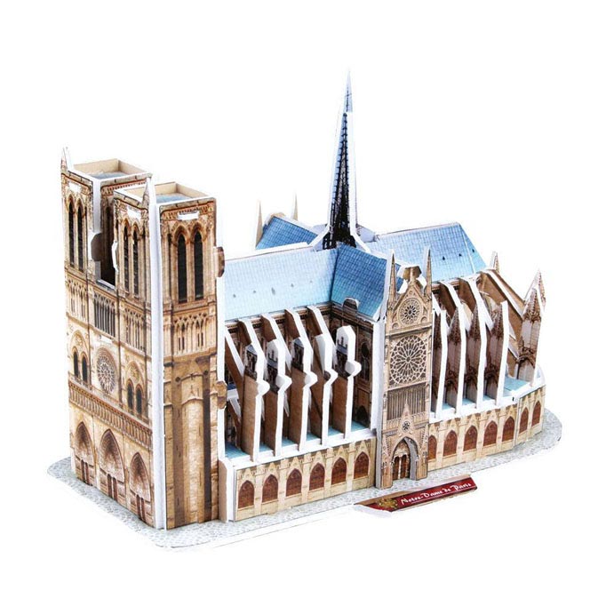 Revell 3D Kit de construcción de rompecabezas Notre Dame