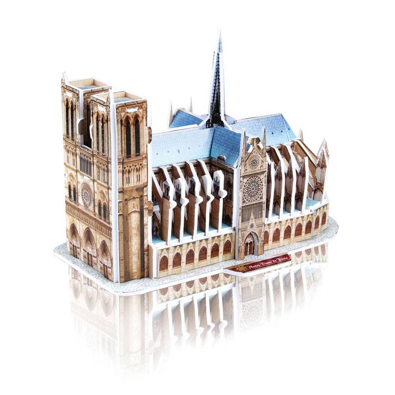 Ëmfaasst 3D Puzzle Build Kit Notre Dame