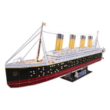 Pacchetto di kit di puzzle Revell 3D - RMS Titanic LED Edition