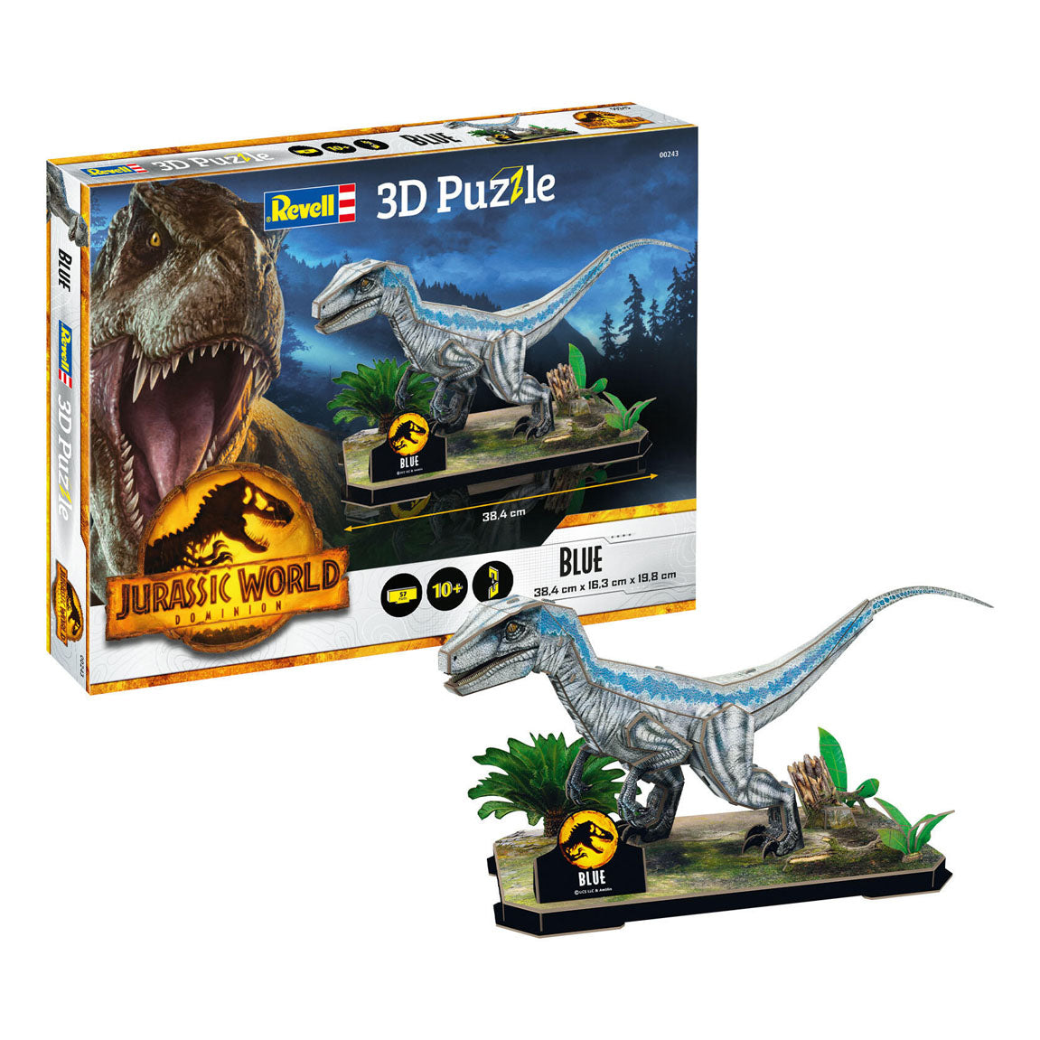 Balíček pro kinosory Revell 3D - Jurassic World Dominion Blue