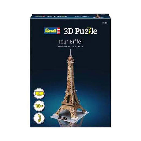 Revell 3D-Puzzle-Bausatz Eiffelturm - 39 Teile.