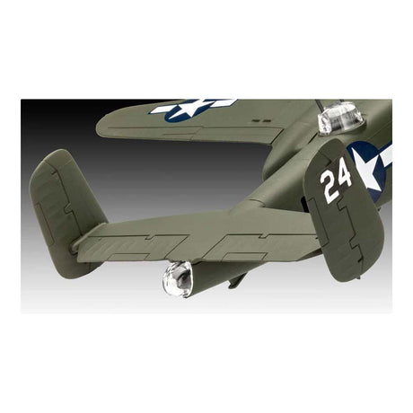 Revell Modellbausatz Militärfahrzeuge – 03650 B-25 Mitchell Easy-Click-System Kunststoff – 1:72 – Modellbau