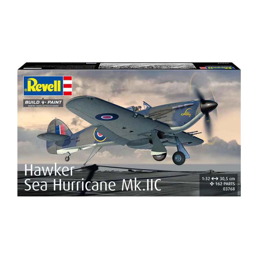 Revell Modellbausatz - Hawker Sea Hurricane mk.iic 1:32 - 162-tlg.