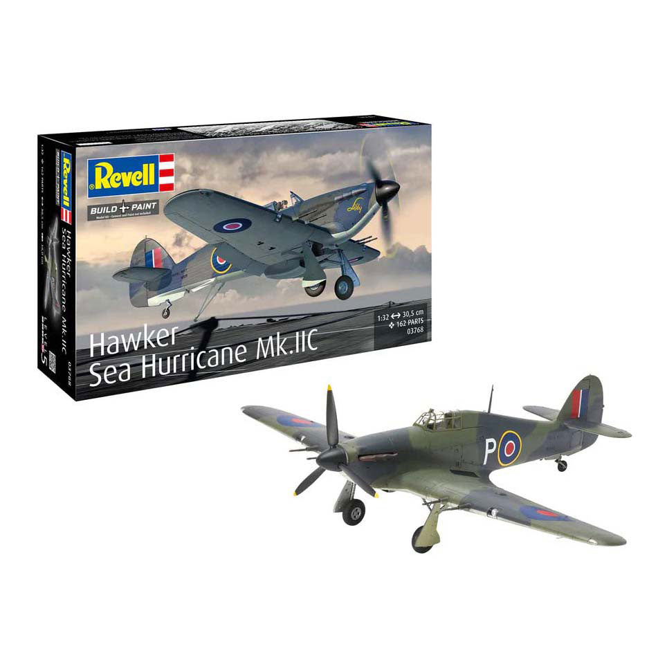 Revell Modellbausatz - Hawker Sea Hurricane mk.iic 1:32 - 162-tlg.