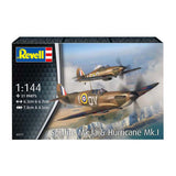 Revell Modellbausatz - Spitfire mk.1a Hurricane mk.1 1:144 - 31-tlg.