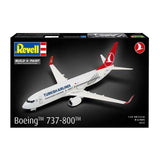 Revell Modellbausatz - Boeing 737-800 Turkish Airlines 1:144 - 63-tlg.