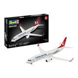 Revell Modellbausatz - Boeing 737-800 Turkish Airlines 1:144 - 63-tlg.