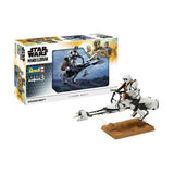 Revell Modellbausatz Star Wars – Speeder Bike The Mandalorian 1:12 – 102-tlg.