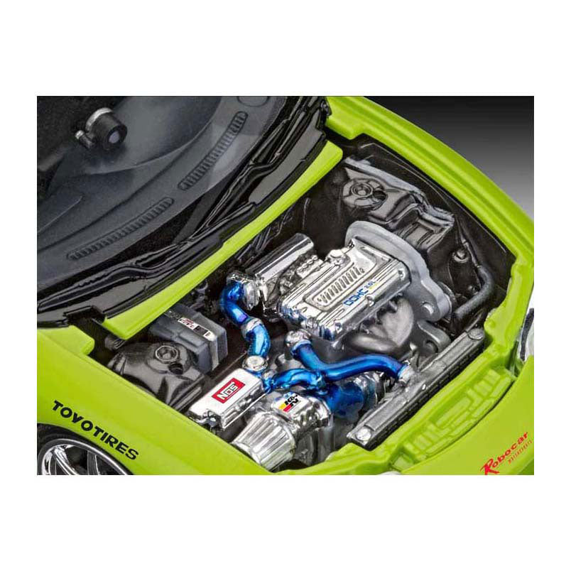 Revell Modellbausatz Fast Furious – Brian's 1995 Mitsubishi Eclipse 1:25 – 75-tlg.