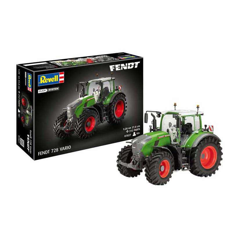 Revell Modellbausatz Fendt 728 Vario Traktor 1:20 - 212 Teile.