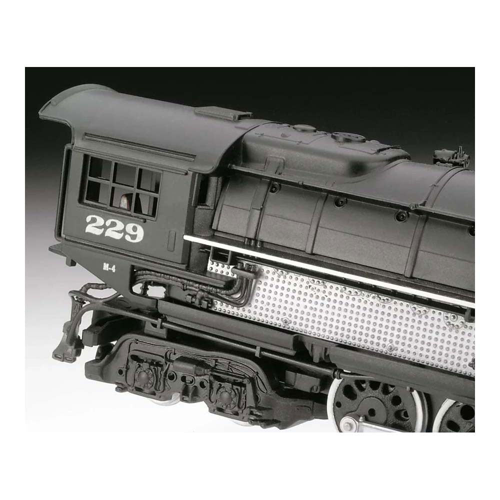Revell Modellbausatz - Big Boy Lokomotive 1:87 - 233 Teile - inkl. Grundfarben