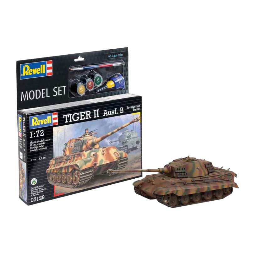 Revell Modellbausatz - Tiger II ausf. b 1:72 - 144 Stk.