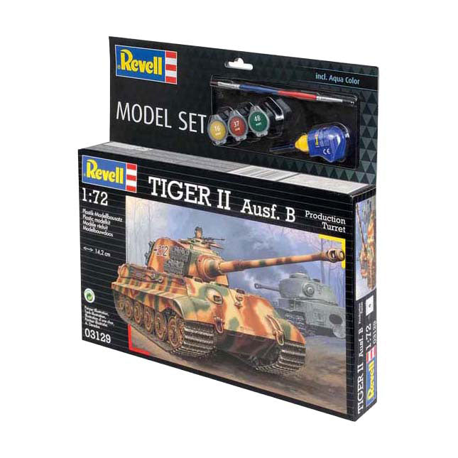 Revell Modellbausatz - Tiger II ausf. b 1:72 - 144 Stk.