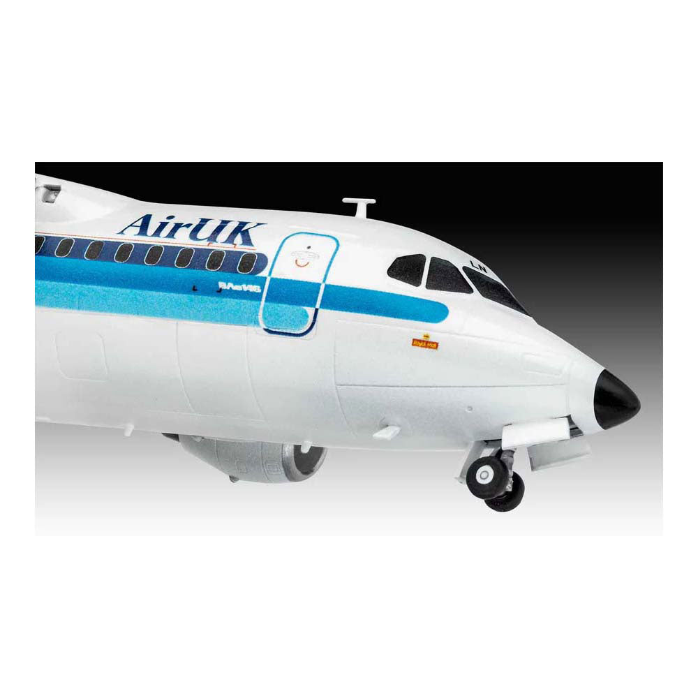 Revell Modellbausatz - Bae 146-200 Airuk 1:144 - 63-tlg.