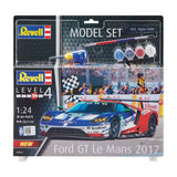 Revell Modellbausatz - Ford GT Le Mans 1:24 - 88 Stück. - inkl. Grundfarben