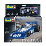Revell Modellbausatz - Tyrrel P34 2 1:32 - 105-tlg. - inkl. Grundfarben