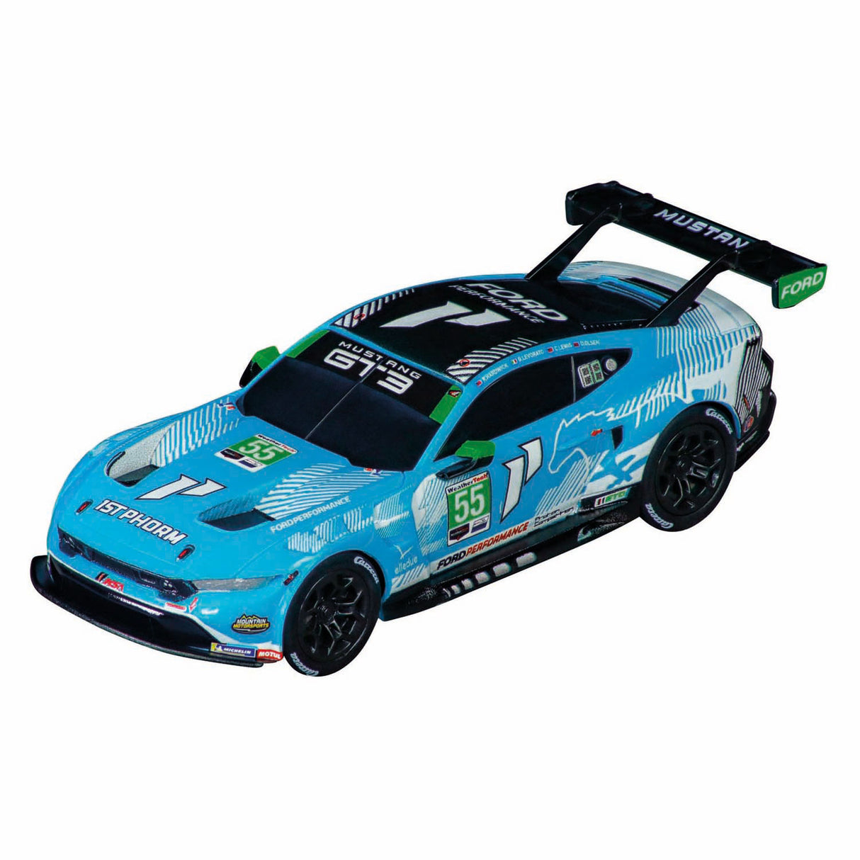 Carrera Pullback Ford Mustang GT3 1:43 - 3 Stk.