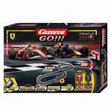 Carrera los!!! Rennstrecke - Champion's Racing m. Verstappen Nr. 1 gegen l. Hamilton Nr.44