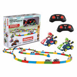 Carrera RC 2,4 GHz Mario Kart Tabletop Racing Set – Mario Luigi 1:43