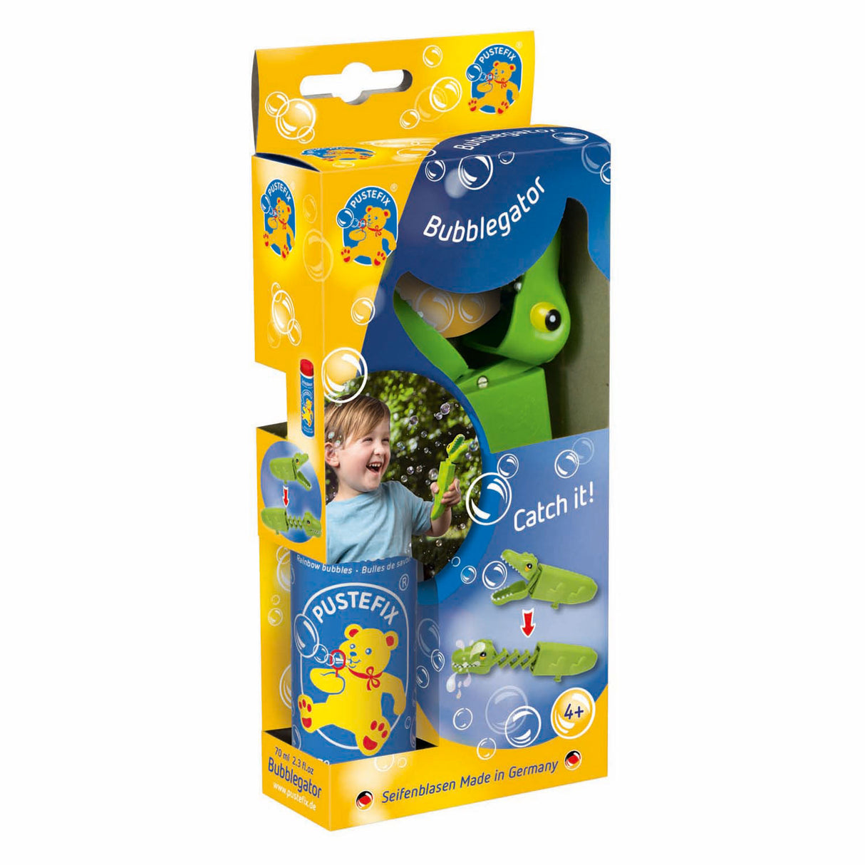 Pustefix Bubblegator mit Blasenblase