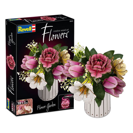 Revell creative wood art flowers flower garden - 181dlg.