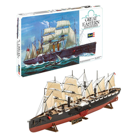 Revell modelbouwpakket great eastern 75 years plastic modelling 1:388 - 222dlg.