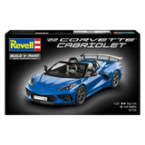 Revell modelbouwpakket corvette c8 cabriolet 1:25 - 149dlg.